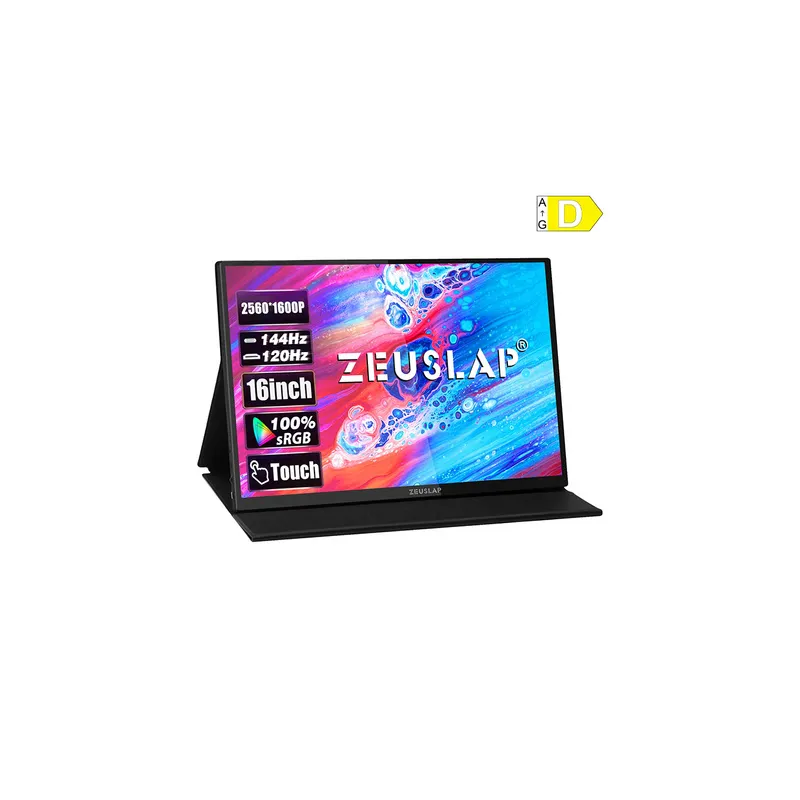 ZEUSLAP P16KT Portable Monitor with a 16-inch 144Hz Touchscreen